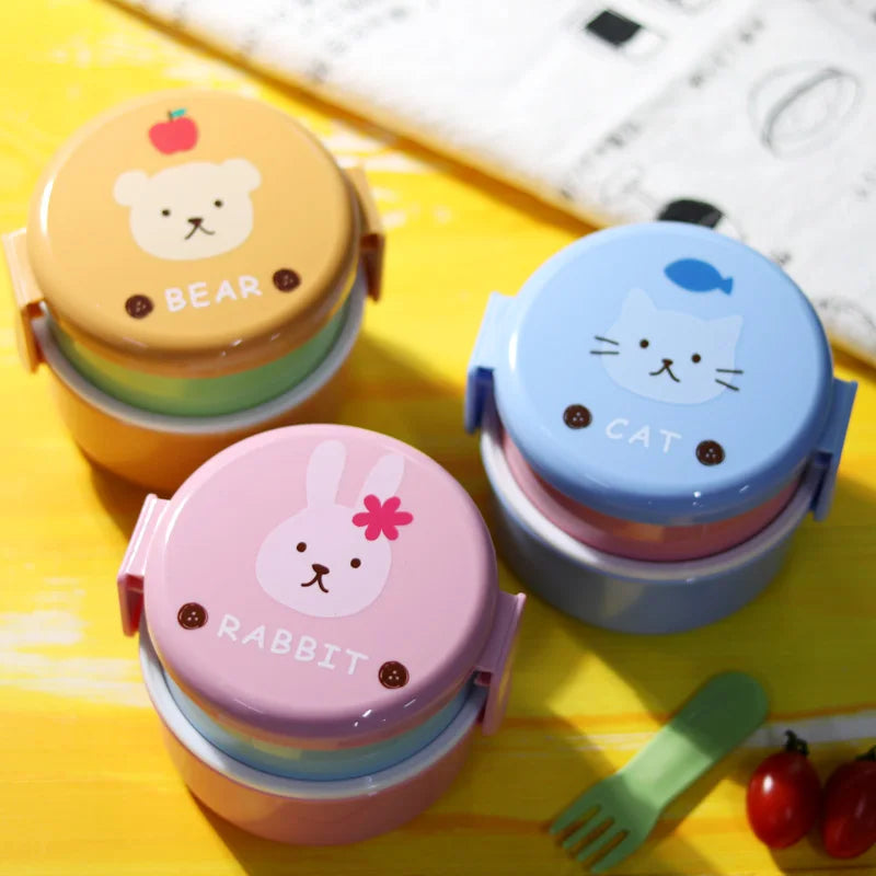 boîte repas école colorée et pratique pour les repas des enfants
