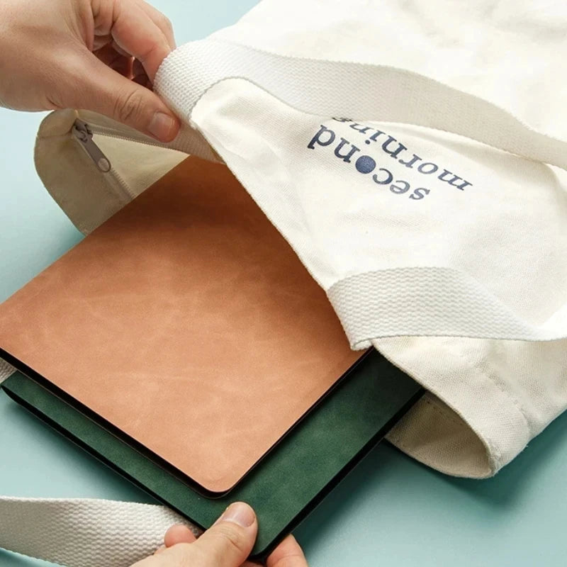 Cahier à ardoise réutilisable A5 avec stylo ardoise et chiffon effaçable, planificateur hebdomadaire, bloc-notes portable