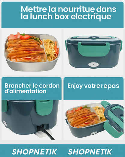 Boîte-repas électrique 1,5 L 40 W 220 V