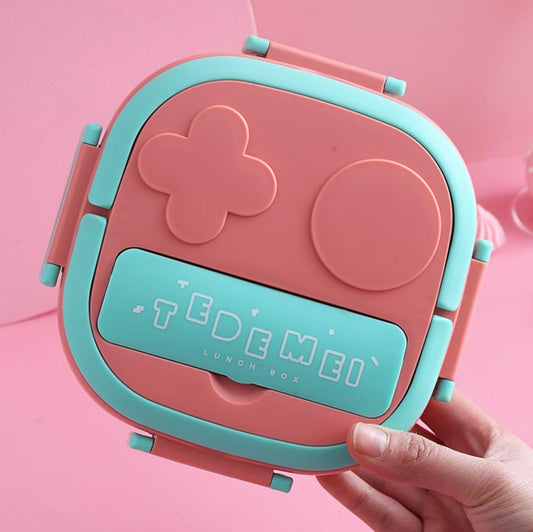 boîte goûter colorée et pratique pour les repas des enfants