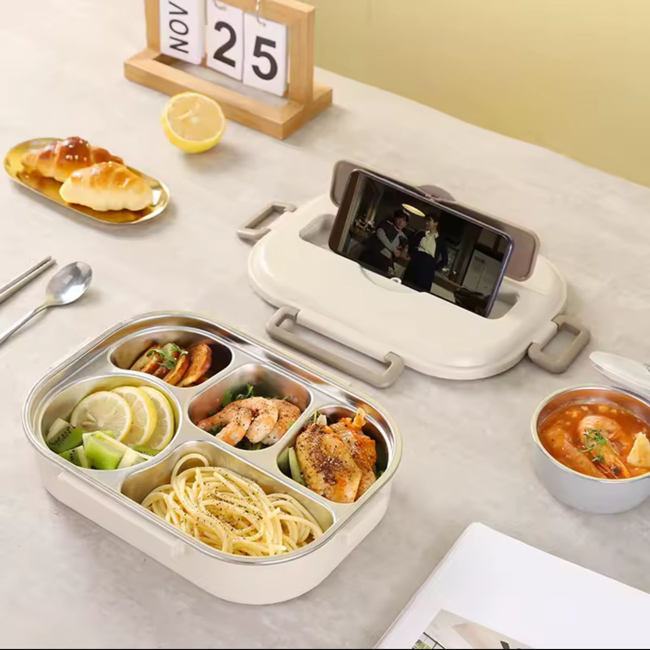conservation repas utilisée au bureau ou en pique-nique