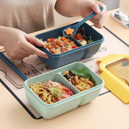 Lunch box thermique utilisée au bureau, en voiture ou en plein air