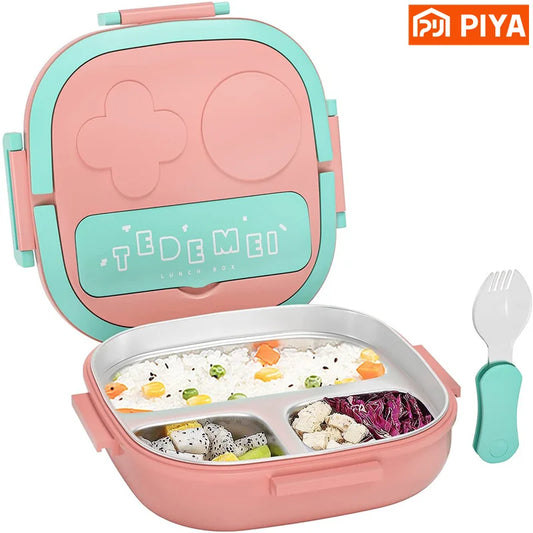 boîte goûter colorée et pratique pour les repas des enfants